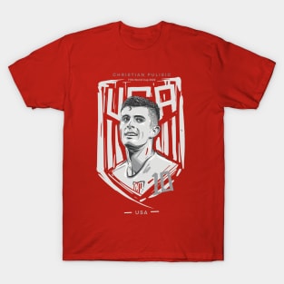 Christian Pulisic for USA 2022 T-Shirt